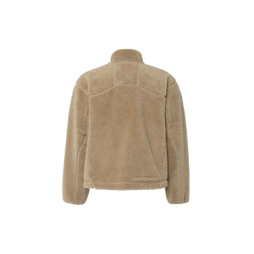 Nike Therma-Fit Adv Letter Embroidery Faux Shearling Comfortable Warm Jacket Men Jacket Khaki FV8654-247