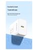 PISEN 30W PD Fast Charger with Type-C Cable for Apple 15 Pro Max and Android Devices
