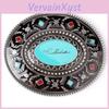 Style European And American Retro Belt Buckle Color Point Oil Belt Buckle Spot