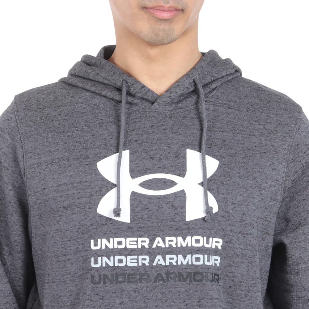 Under Armour UA Rival Terry Graphic Castlerock Black XXL //