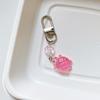 Colorful Jelly Pineapple Turtle Charm Keychains Drip Gum Retro Turtle Pendant Keyring Hanging Ornament Pendant Accessories Gift