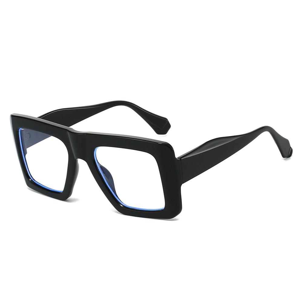 

2025 Square Blue Light Blocking Glasses For Men Women Computer Eyewear Anti Blue Light Gaming Glasses White чёрный