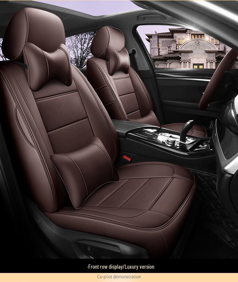 Custom-Made, All-Season, Thicker Car Seat Covers for New and Old Models, Full-Coverage