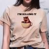 Capybara Top Women Graphic Summer Anime Tshirts feUnisex Comic Funny Unisexga Clothing