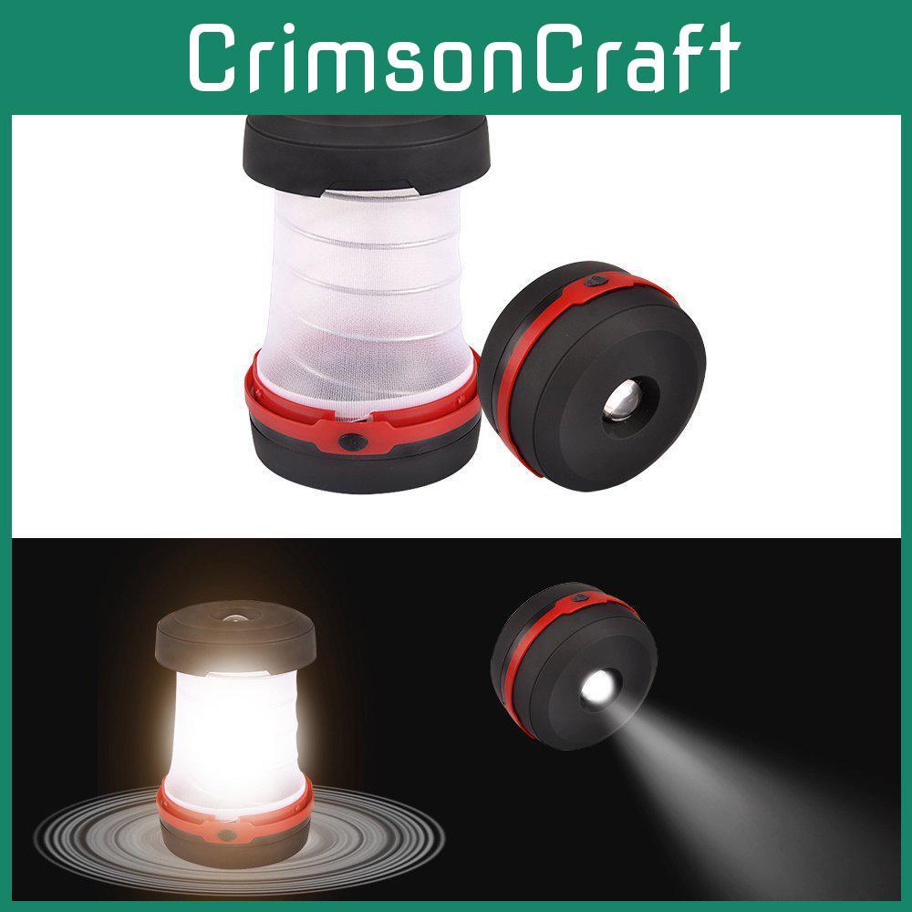 Portable Led Camp Light With Battery Power For Hiking And Emergency Use