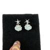 Elegant Freshwater Pearl Starfish Stud Earrings for Women – Simple, Sweet, Vacation-Style Ear Jewelry