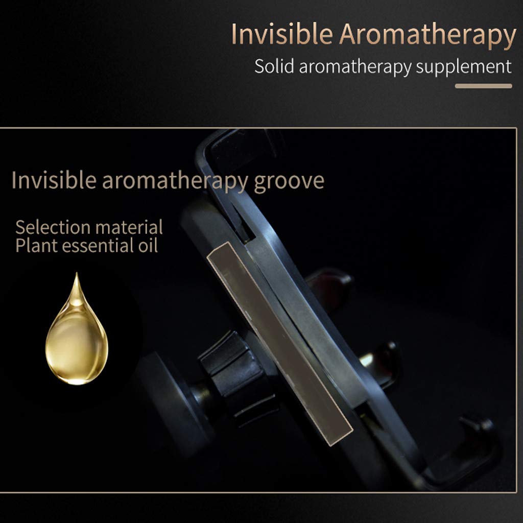 Gravity Induction Phone Bracket Holder Air Vent Automatically Clamping Stand Mount Car Phone Holder with Aromatherapy Stick