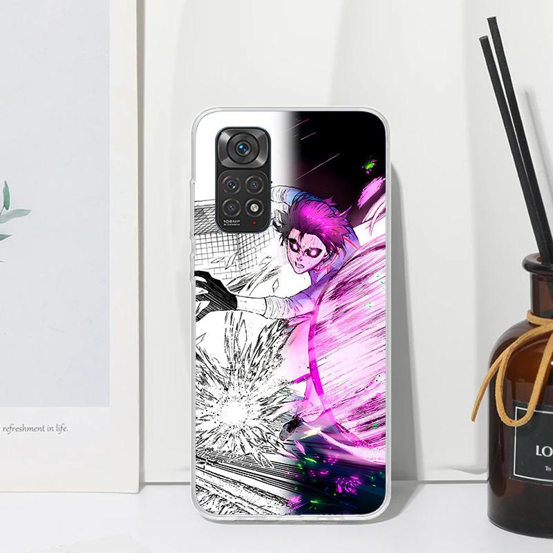 Blue Lock Football Anime Phone Case For Xiaomi Redmi Note 15 13 14S 14 Pro Plus 12S 11S 10S 12 11E 10 11T Art Fundas Back Cover