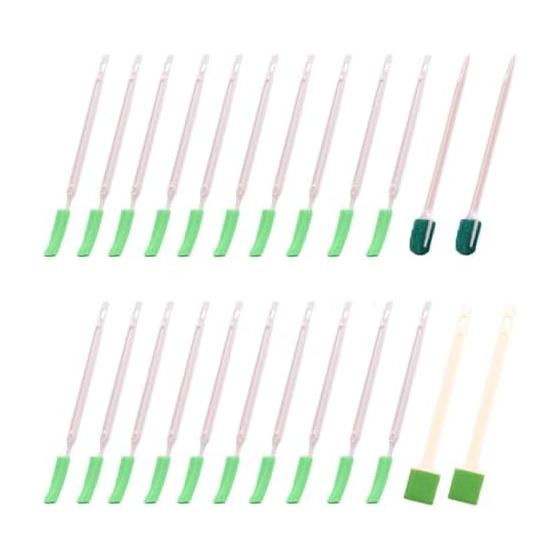 Gap Brush, 24 Pieces, Plastic Air Conditioner Cleaning Brush, Commercial Cleaning Brush, Gap Cleaning Goods, For Air Purifier/Brush/Fan/Kitchen/Water