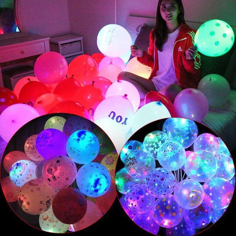 Hochwertige, farbenfrohe, leuchtende Ballons für elegante Eventdekorationen