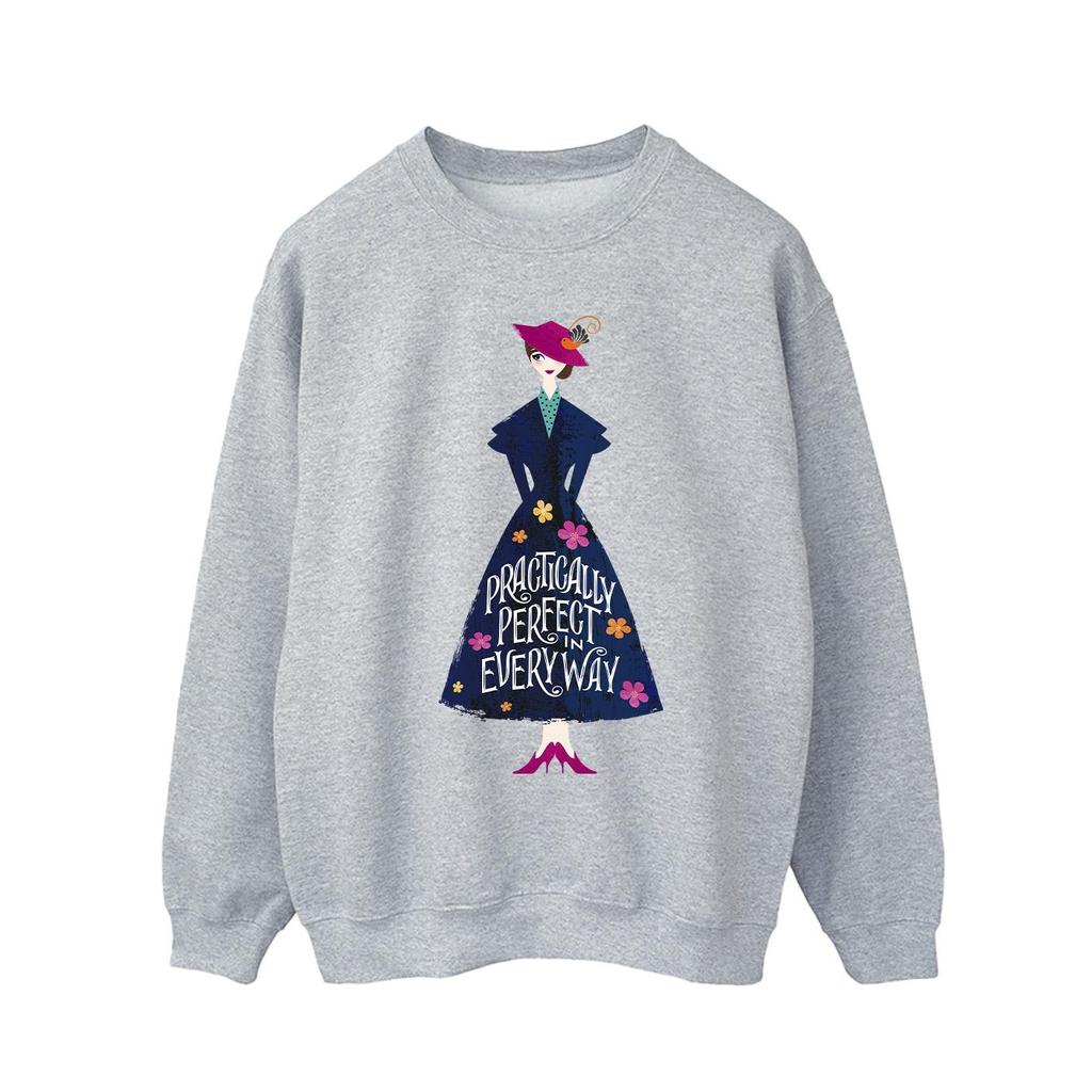 Mary poppins Mens Practically Perfect In Every Way Standing Sweatshirt