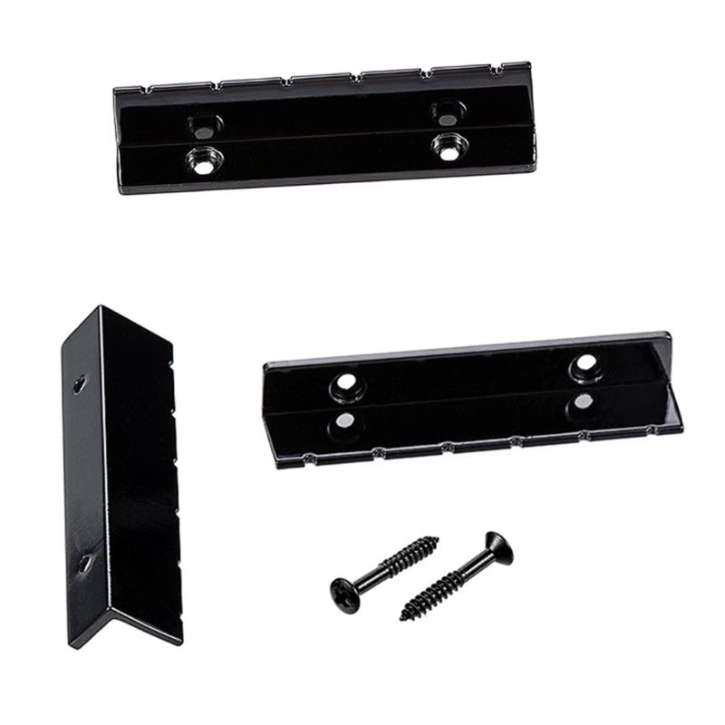 Durability Metal Guitar Bridge Nut For 6 String Electric Guitar Replacement Includes Pre Slotted Design And Mounting Screws For Quick Install