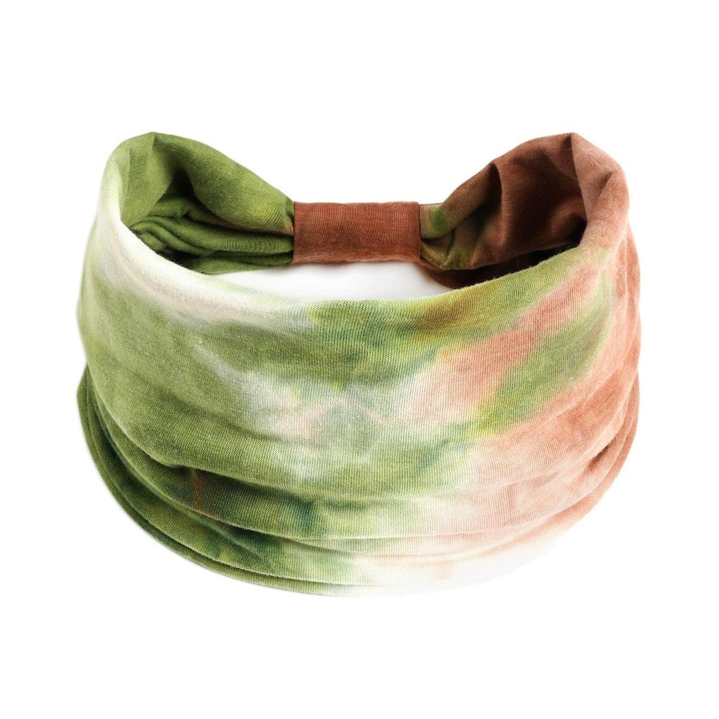 Women's Wide Retro-Style Elastic Sports Headband - Yoga & Hair Accessory