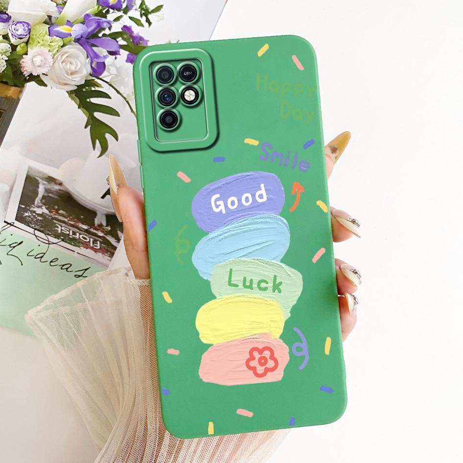 For Infinix Note 10 Case X693 Shockproof Silicone Cute Cartoon Cat Phone Cover For Infinix Note 10 Pro NFC X695 X695D X695C Capa