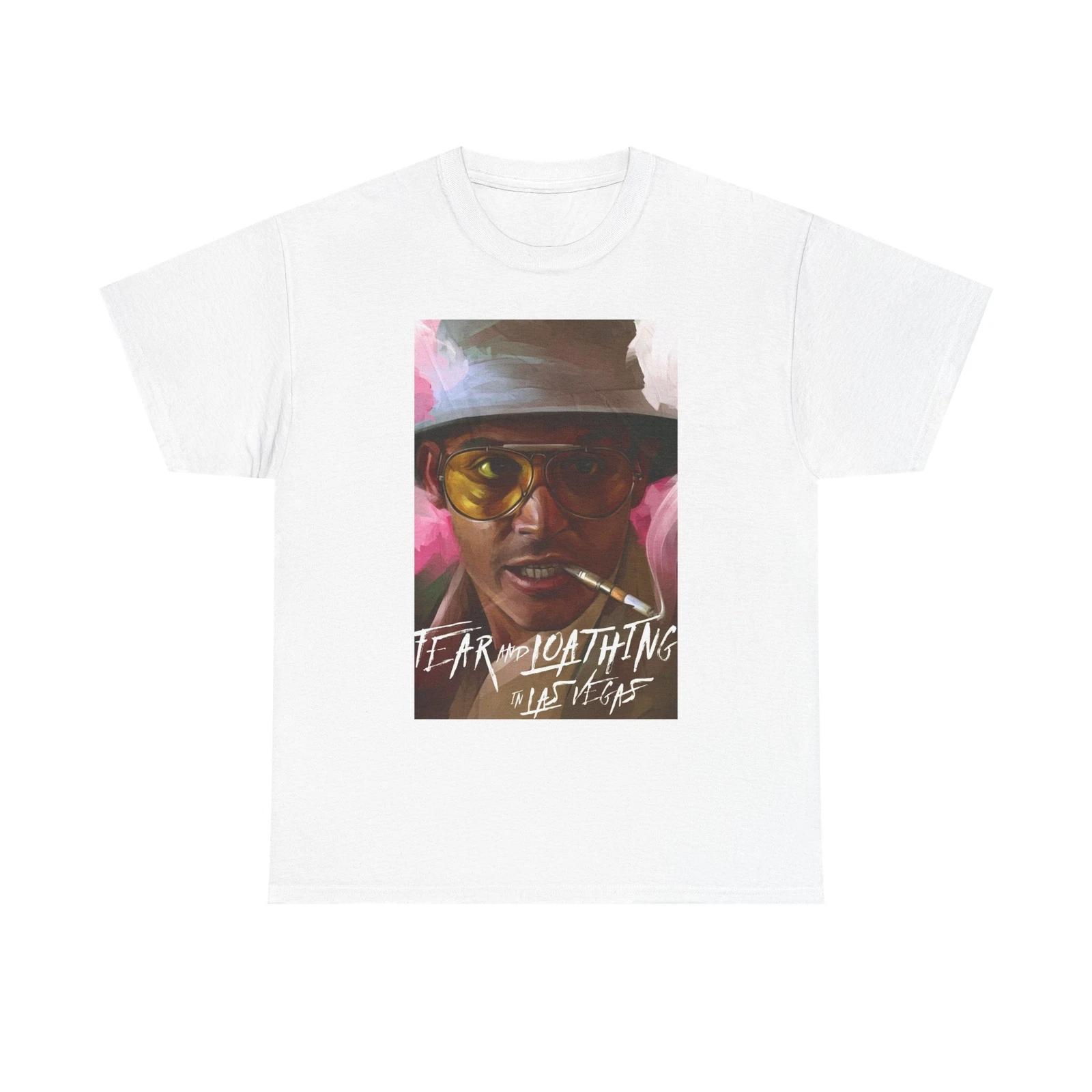 Men s and Women s T-shirts Fear And Loathing Graphic M