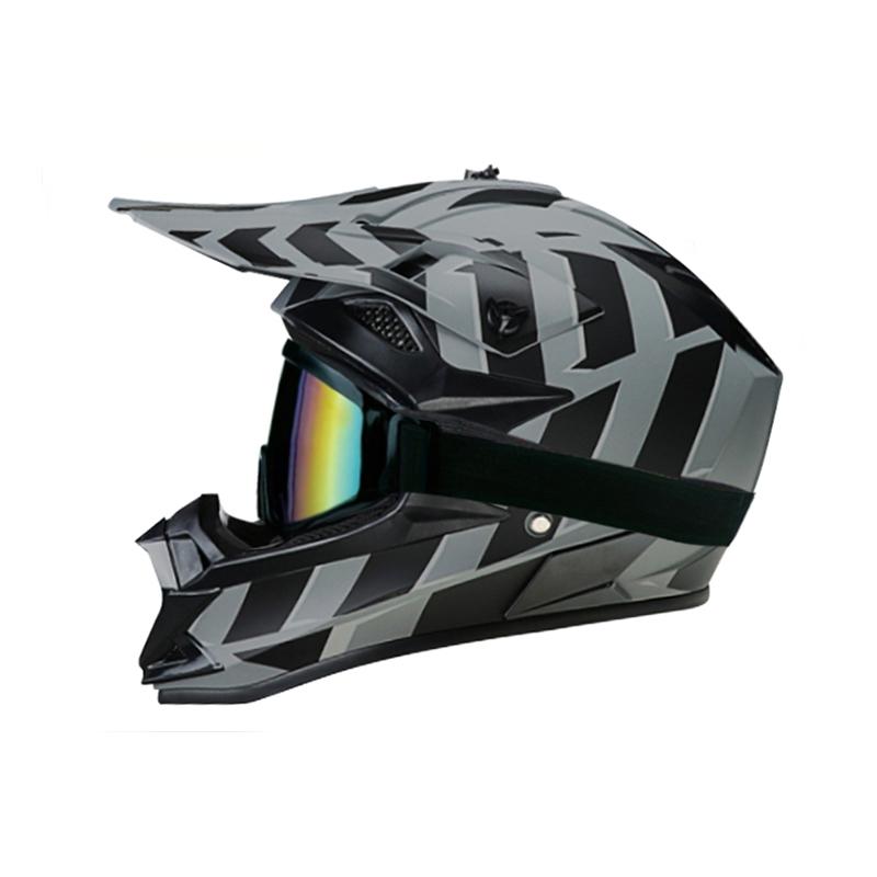 VGV Motocross Safety Helmet Unisex DOT ABS Certified for Men Women Bicycle Downhill ATV Motorcycle Head Protection All Seasons