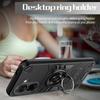 For Xiaomi Redmi A5 4G (171.7mm)/Poco C71 4G Case with Ring Holder Kickstand PC + TPU Anti-Fall Phone Cover