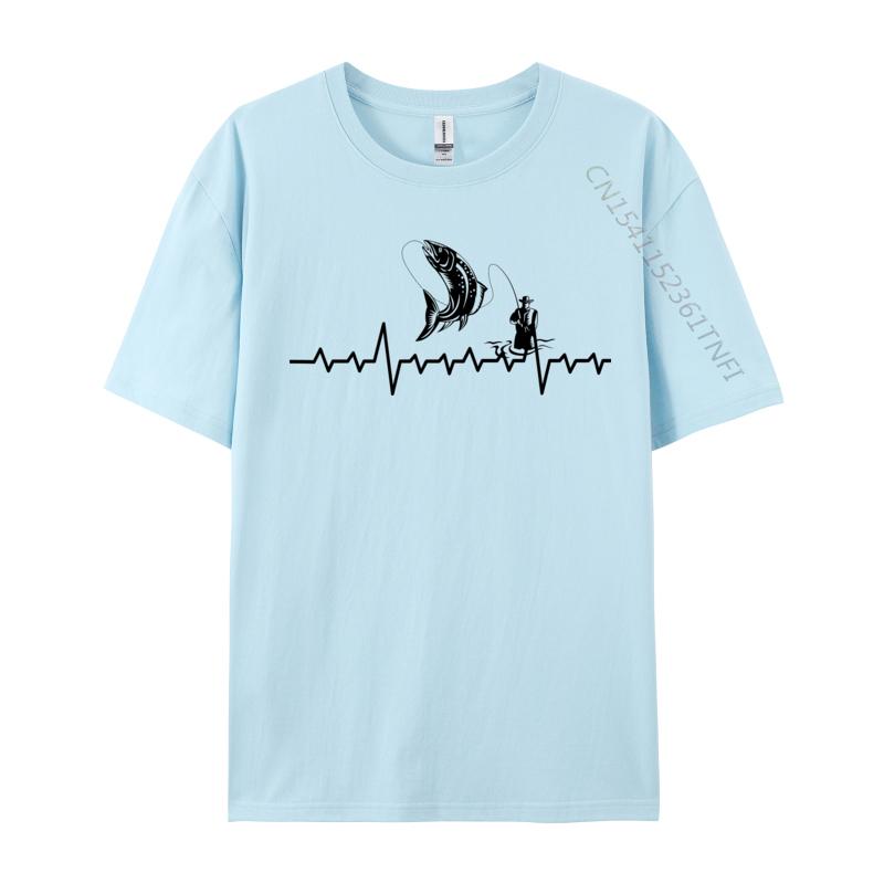 Fishing Is Life TShirt Cotton Men Tshirts Classic Tops  Tees 2024 Fashion Unique Sweatshirts Novelty