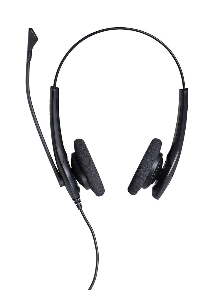 Jabra BIZ 1500 Duo USB Binaural Black Head-band