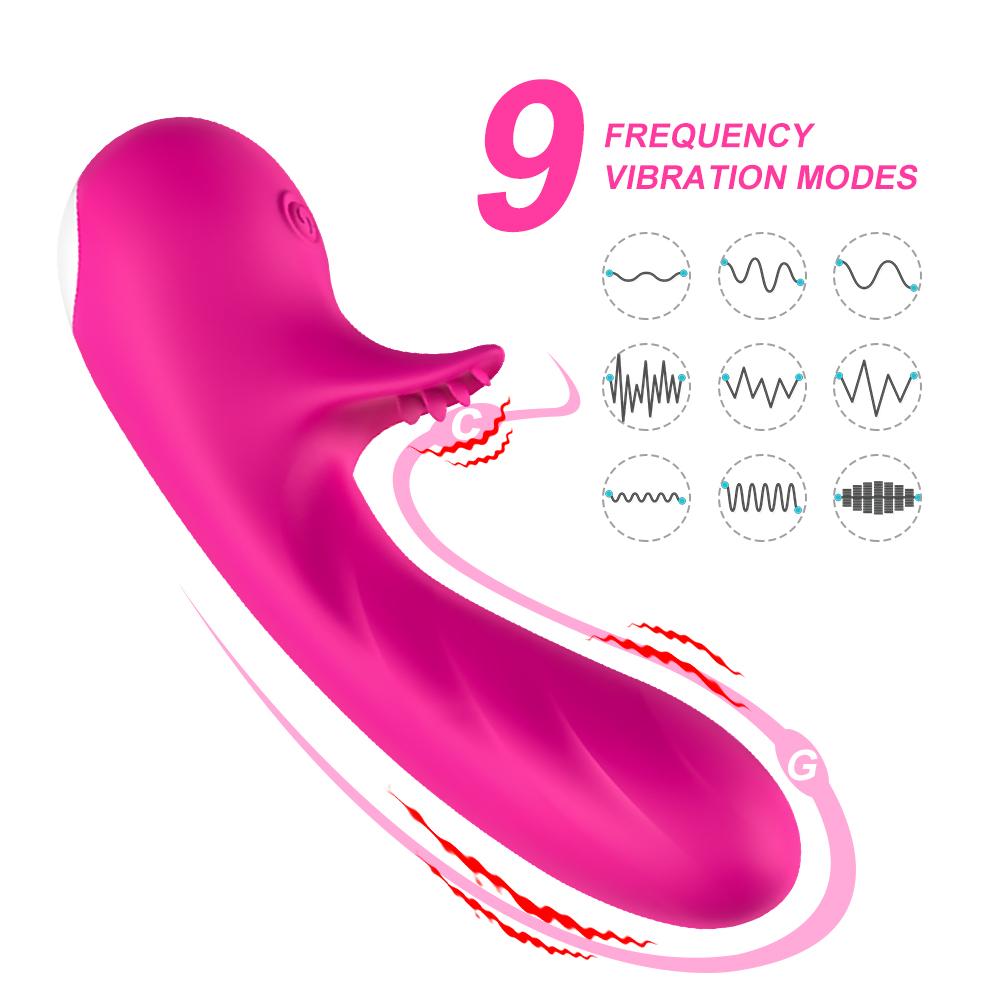 Rabbit Vibrator for Women Vagina Massager Clit Stimulator Female G Spot Dildo Vibrators Adult Sex Toy for Couples Masturbator 18