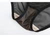 Women's Push-Up Fishbone Corset Mesh Vest & Waist Cincher Bra Set with Chest Pads