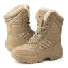 Winter Velvet Warm Snow Boots Women's High-top Cotton Shoes Outdoor Hiking Boots Large Size Boots Men's Wild Tactical Boots