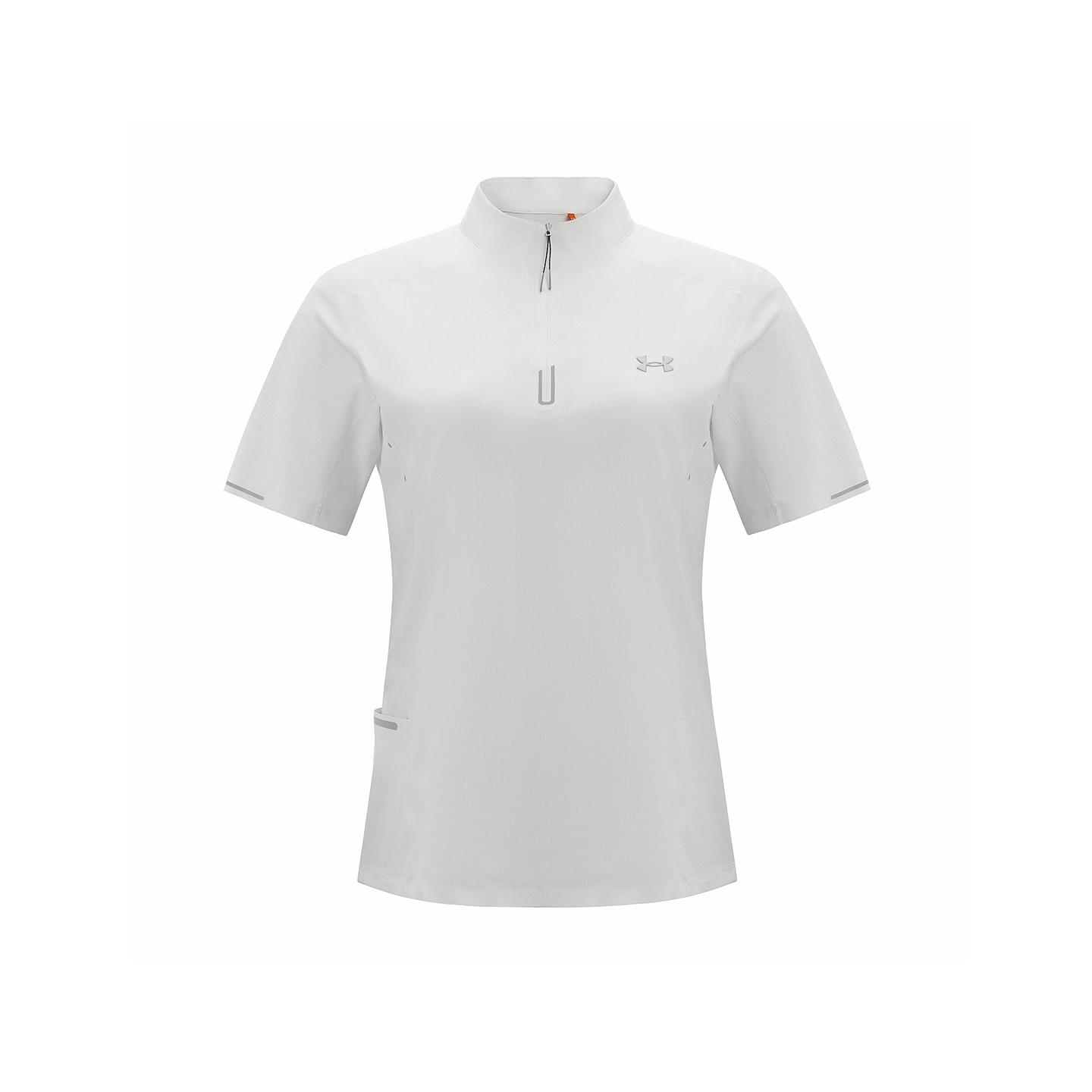 

Under Armour Hiking Series Casual Breathable Comfortable Short Sleeve T-Shirt Women Tops Mist-White 15122182-0004 S