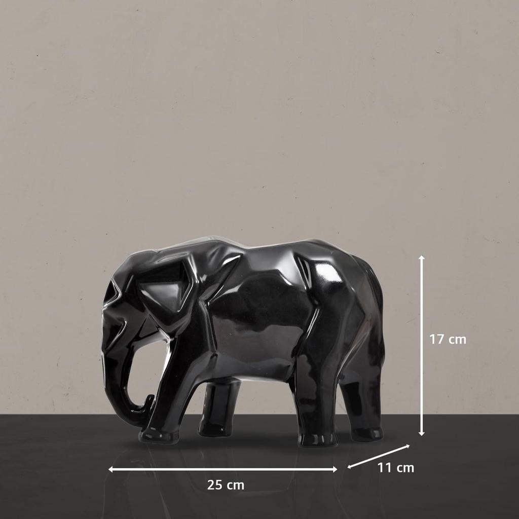 Bold Geometric Elephant Statue | A Modern Masterpiece for Your Space | Statement Décor with a Contemporary Edge