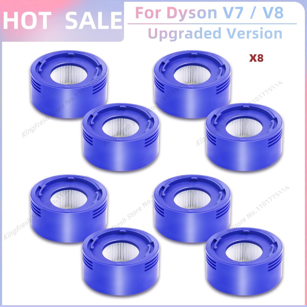 Compatible For Dyson V7 V8 Pre Filter Post Filter Replacement Parts Accessories Vacuum Front and Back Washable Filter