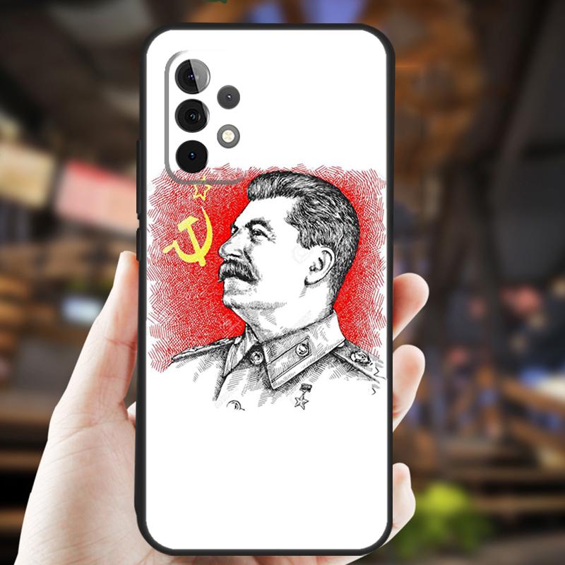 Stalin Soviet Case For Samsung Galaxy A32 A56 A16 A15 A22 A52 A54 A14 A26 A36 A55 A35 A05 A06 A53 A33 A13