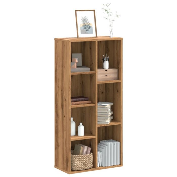 VidaXL Bibliothèque chêne artisanal 50x25x105 cm bois d'ingénierie, étagère, étagère à livres, support de livre, armoire de 852797