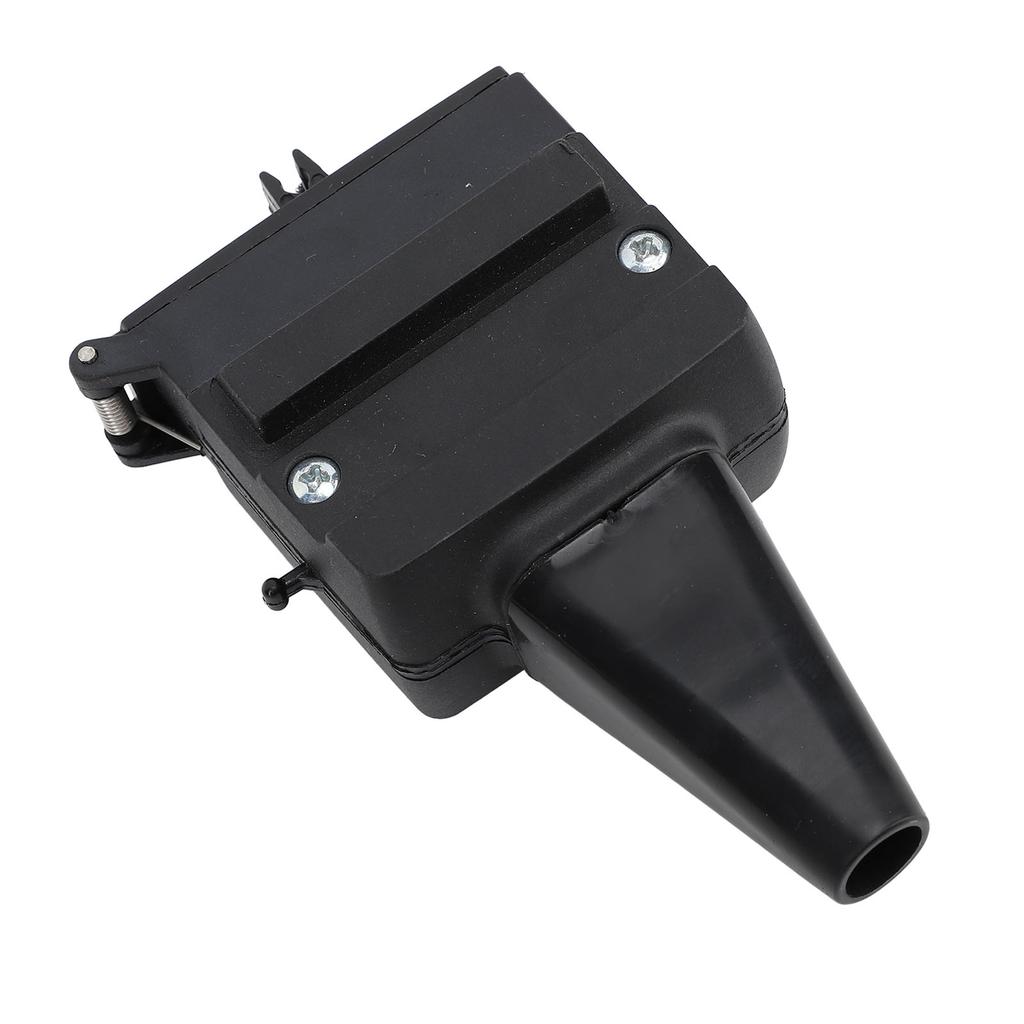 12 Pin Flat Trailer Socket Secure Connection Stable Performance Trailer Plug Socket for Caravan Boat RV