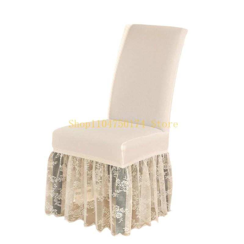 Universal Fit Chair Covers With Skirt For Weddings Banquets And Specials Occasion Pet Scratch Resistant Chair Sleeve top sale белый 3680₽