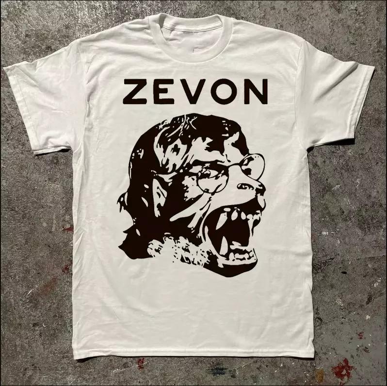 Warren Zevon White , Singer T Shirt Full Size S-5XL Unisex T-Shirt XL