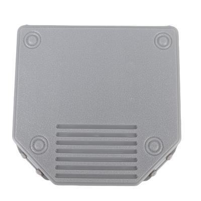 7 Inch Empty Tape Storage Box Plastic Dust Proof Open Reel Audio Tape Box with Label Paper Grey