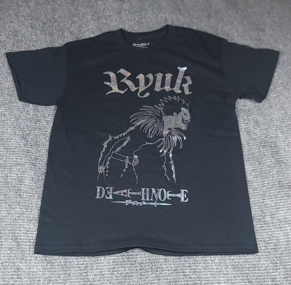 Death Note Ryuk Holographic T Shirt Size L Anime Horror Death Reaper Unisex T-Shirt XXXL