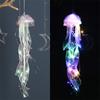 Handhold Light Up Jellyfish Lamp Toy Glowing Chandeliers Ambient Light for Restaurant Girls Kids Holiday Room Ornament
