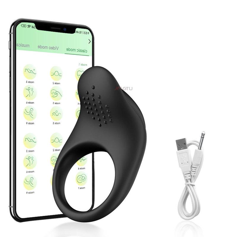Sex Toy Cock Ring Penis Lasting Ejaculation Delay Stimulator Enhancement Vibrating Ring Cock Ring for Man Couple Seme Ring Cock