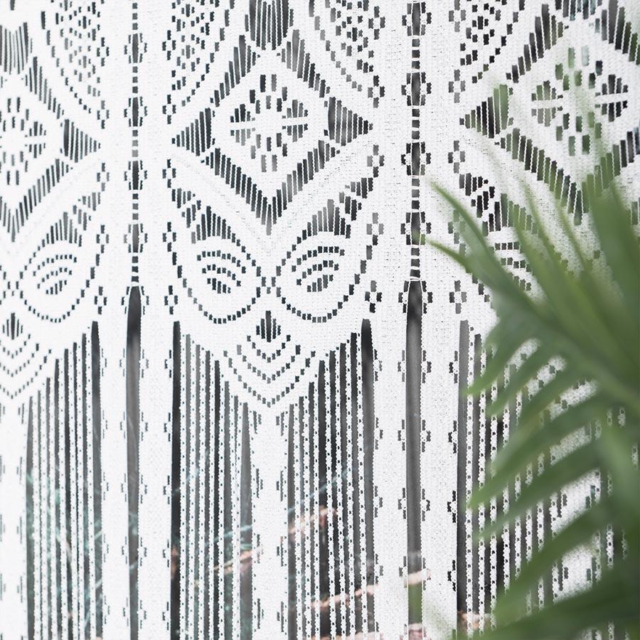 INARA - Ready-made Curtain - 60x50 Cm - White