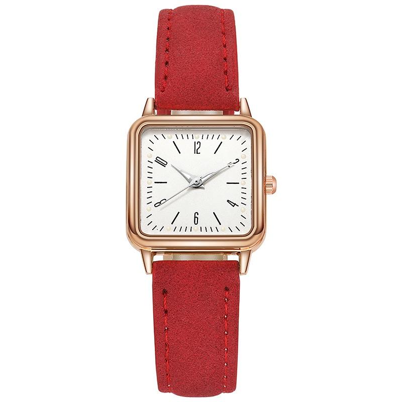 Women's Square Fashion Luminous Small Student Watch
