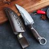 1PC Forged Meat Cleaver Multi-Purpose Kitchen & BBQ Knife with Sheath Stainless Steel Blade Ergonomic Handle