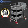 Blue Whale Extra Thick Stainless Steel 3-Tier Service Cart