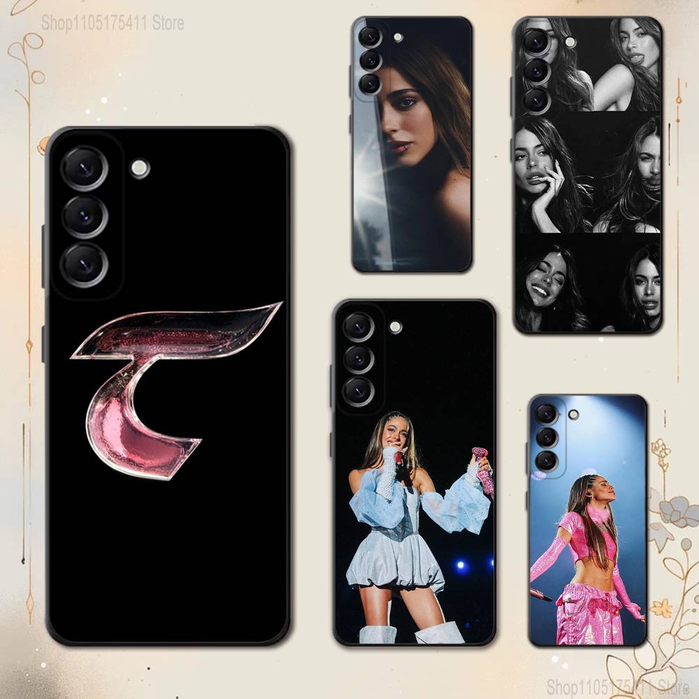 T-Tini S-Stoessel Phone Case For Samsung Galaxy A 73,72,51,53,52,71,22,5G,Note,J7,8,9 Soft Black Cover