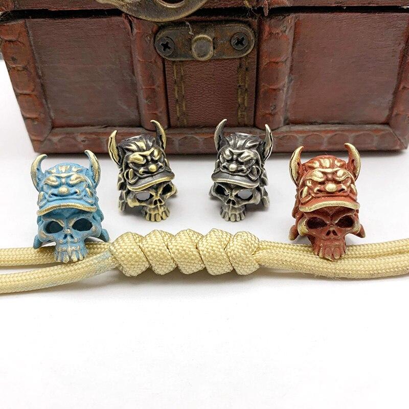 Boucle Fermoir En Laiton Tête De Loup - Pour Bracelet Paracorde, Porte-clés, Création Bijoux