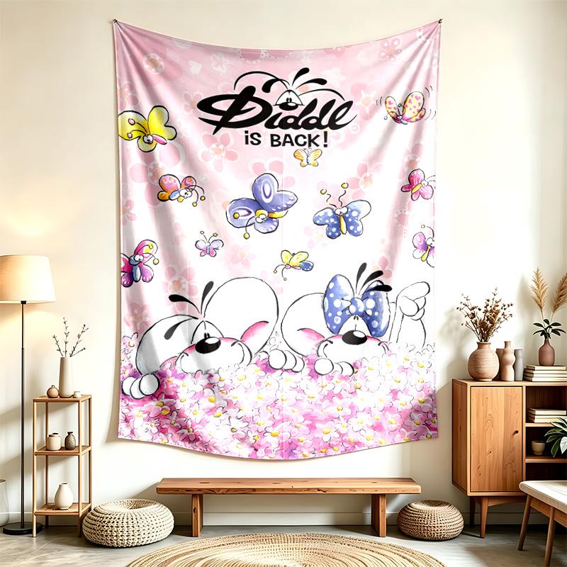 Diddl (19) Tapestry Suitable For Decorating Homes Dorms And Bedrooms Soft To The Touch And A Perfect Gift For Friends And Family
