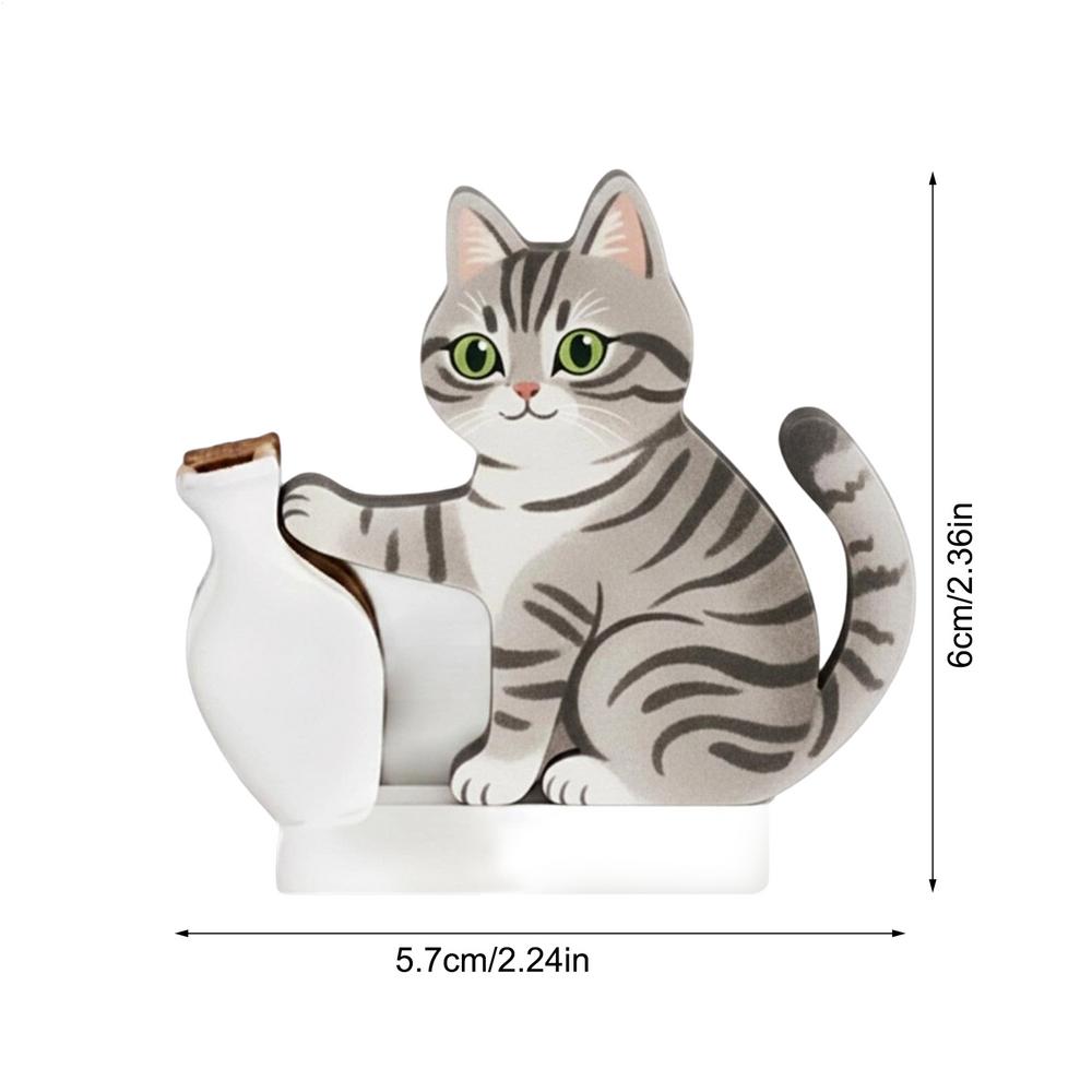 

Cat Whisker Holder Magnet Refrigerator Decor Cat Whisker Keepsake Magnet for Whiteboard Map Notes Home Kitchen Cabinets серый