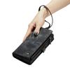 Para Samsung Galaxy S22 Ultra 5G Funda CaseMe-008 Desmontable Multifuncional con Tapa Horizontal de Cuero