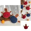 Table Tennis Racket Plush Keychain Soft Stuffed Toy With Pp Cotton Filling For Kids Gift