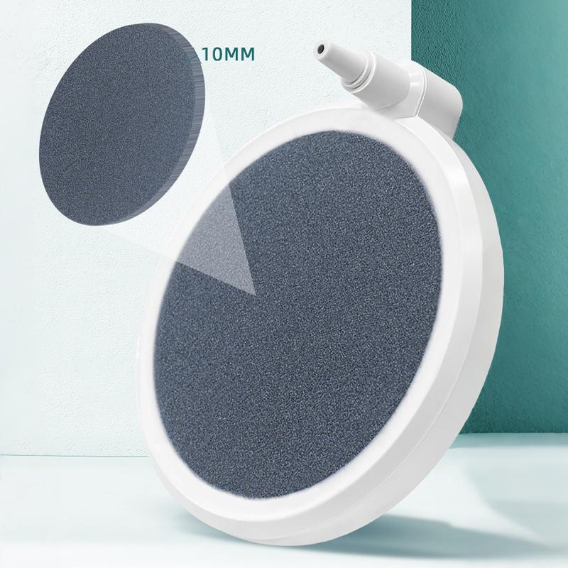 1Pcs Fish Tank Silent Bubble Stone Oxygenation Disk Low Pressure Air Refiner Fish Tank Aeration Aquarium Oxygen Pump Accessories