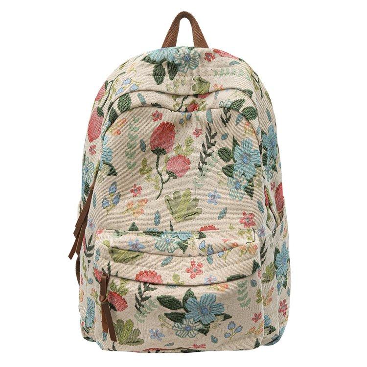 Simple Men s and Women s Schoolbags and Large-capacity Backpacks